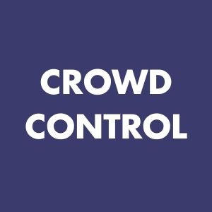 crowd control